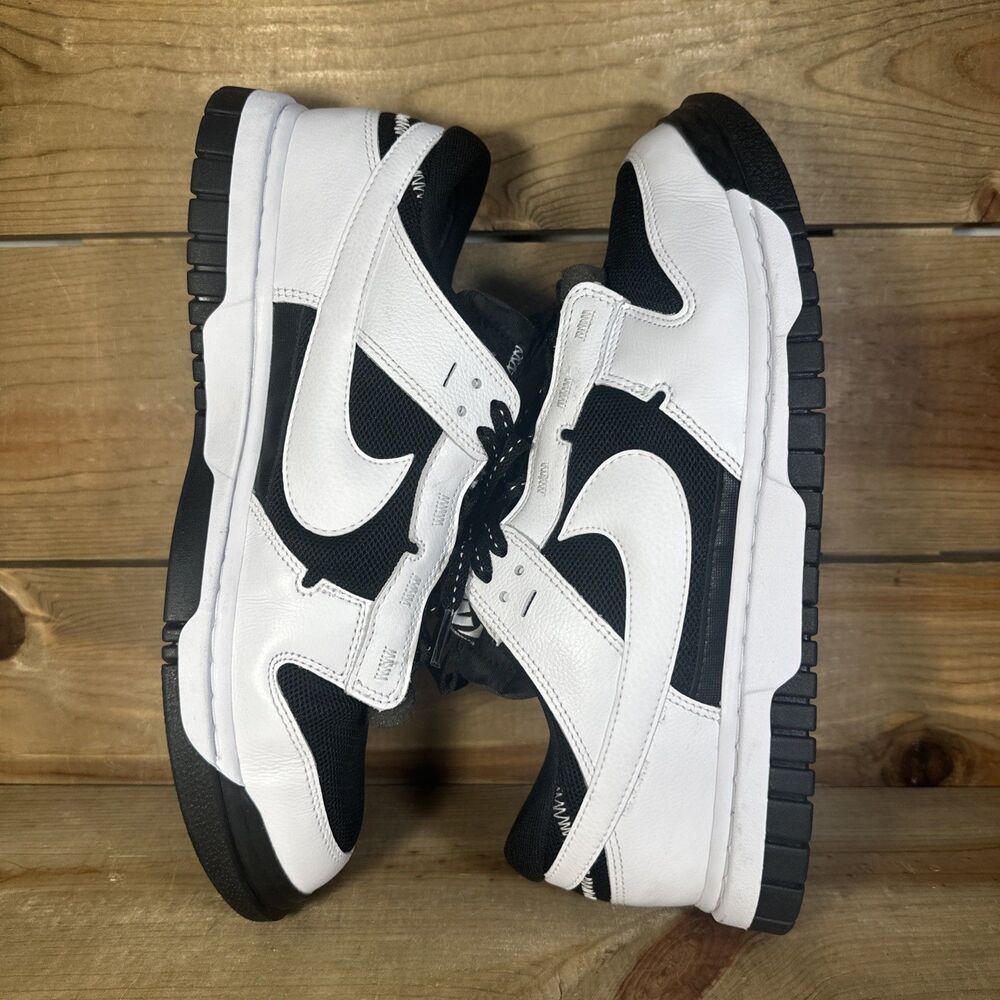 NEW Mens Size 10.5 Nike Air Dunk Jumbo "Reverse Panda” Low Top Shoes DV0821-002 - Picture 6 of 8